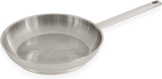 ELLE Gourmet Moderne Bratpfanne aus Edelstahl - Ø 28 cm - PFAS frei - Induktion