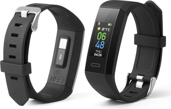Technaxx TX-HR7 (4904) Fitness-Tracker mit Herzfrequenzmesser - Schwarz