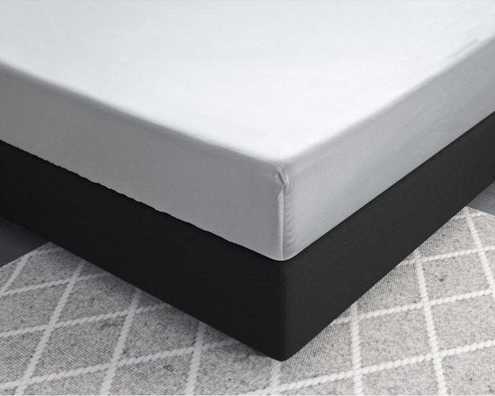 Primaviera Deluxe Satin - Spannbetttuch - 160 x 220 - Weiß