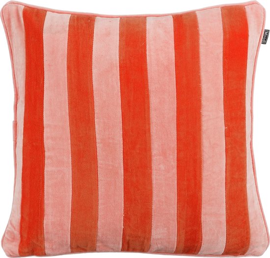 In The Mood Collection Clair Kissen - L45 x B45 x H10 cm - Baumwollsamt - Rosa