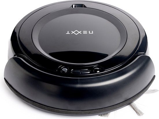 Nexxt 3-in-1 Staubsaugerroboter mit Ladestation - Staubsaugerroboter für Haustiere - Anti-Virus Sensor und 3 Reinigungsmodi - Inklusive Adapter und Bürste - 17W
