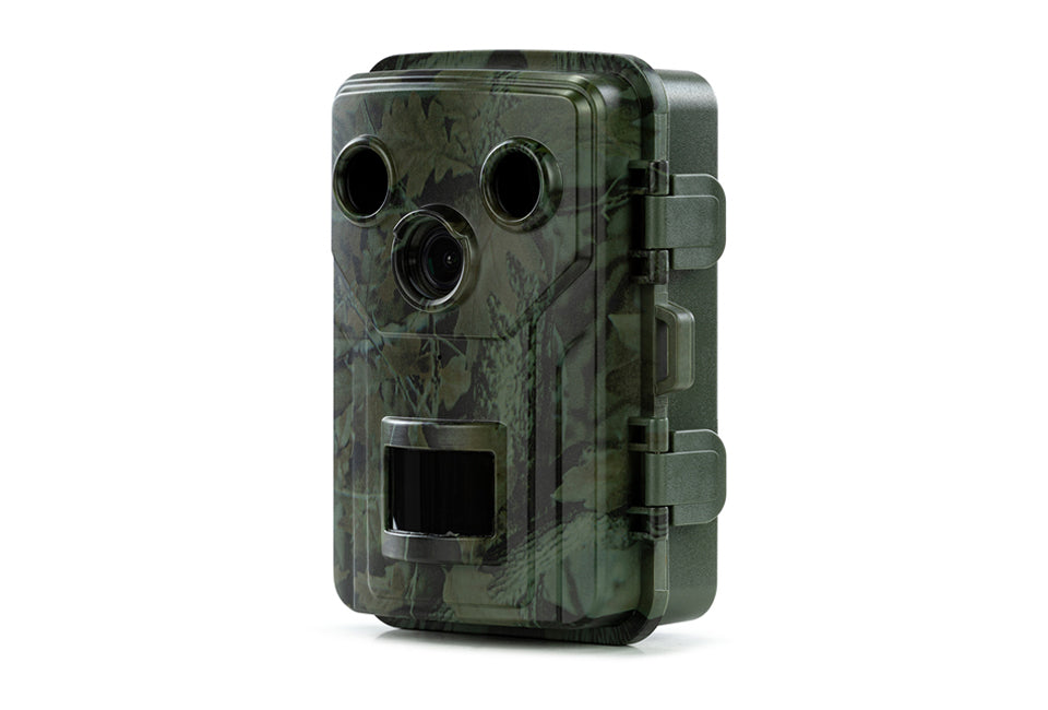 Vlectro Wildkamera mit Nachtsicht - IP66 Wasserdicht - 20MP - 9 x 6 12 cm - 1080P