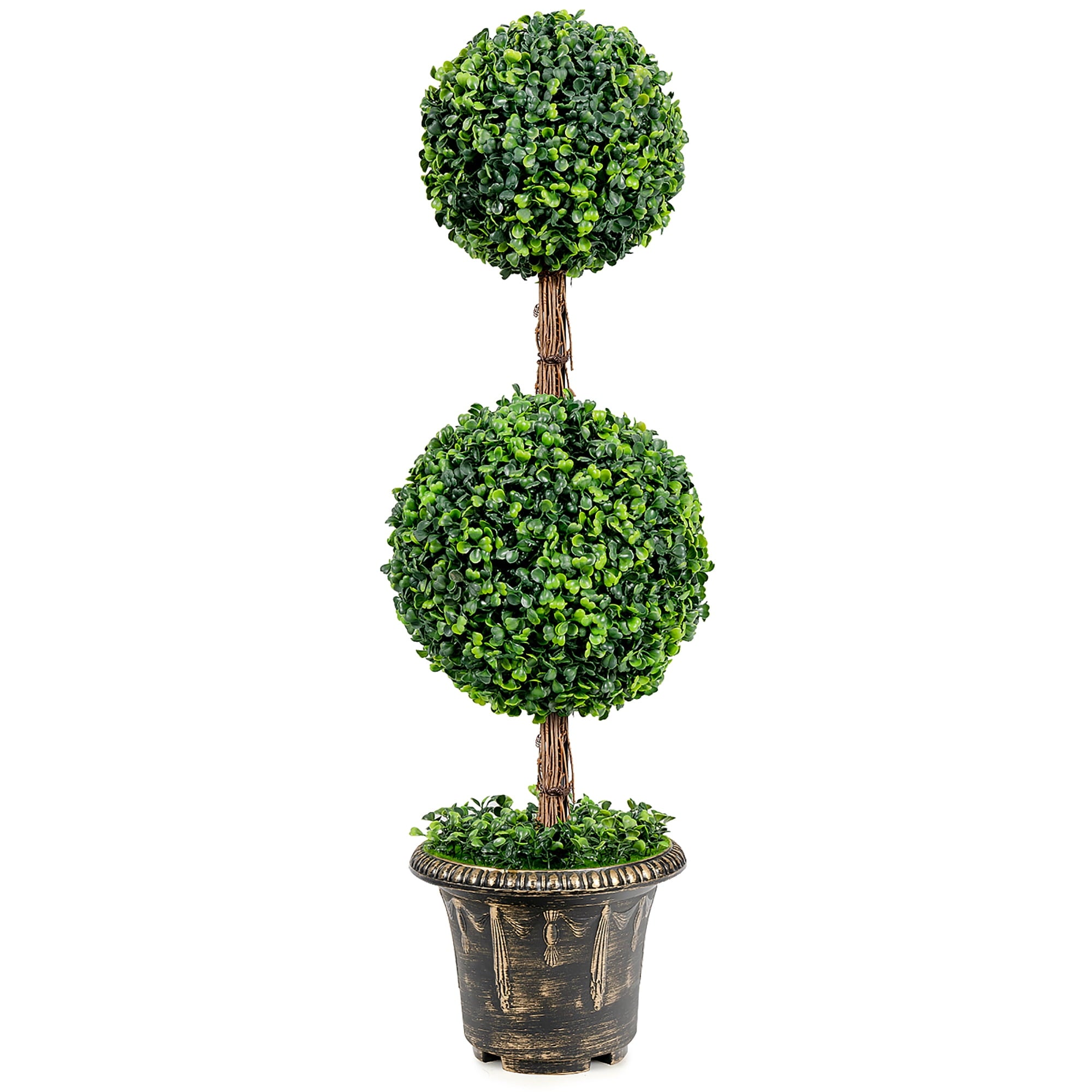 Künstliches Formgehölz Coast Double Bulb Tree - 10x10x36 cm – Bild 2