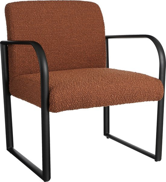 Mica Decorations Symon Sessel - L72 x B69 x H81 cm - Terra