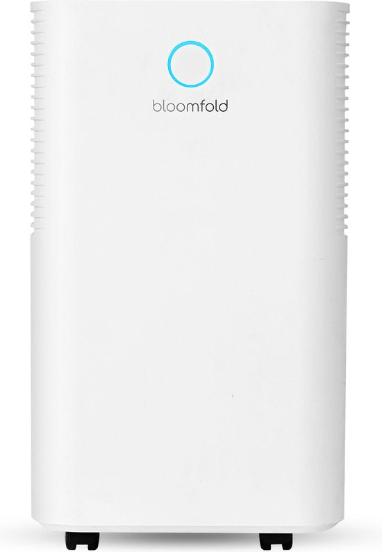 Bloomfold Luftentfeuchter - 12L pro Tag - inkl. Wasch-Trocken-Funktion - geeignet für Wohnzimmer