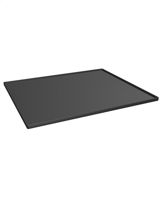 Bodo® Schutzmatte für Waschmaschine & Trockner - Silikonmatte 60x60cm - Schwarz