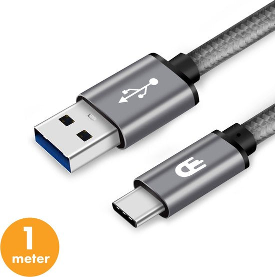 Drivv. USB-auf-USB-C-Kabel - Schnellladegerät - USB-C-Daten- und Ladekabel - kurz - 1 Meter - geeignet für Samsung
