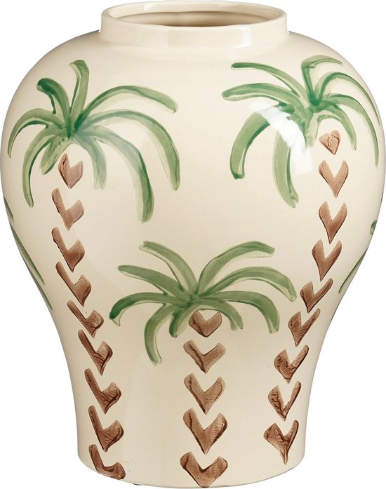 Mica Decorations Paradiso Vase - H32 x Ø26 cm - Keramik - Off-white