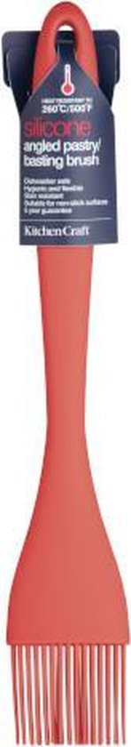 Kitchen Craft - Silikon-Backpinsel - Rot