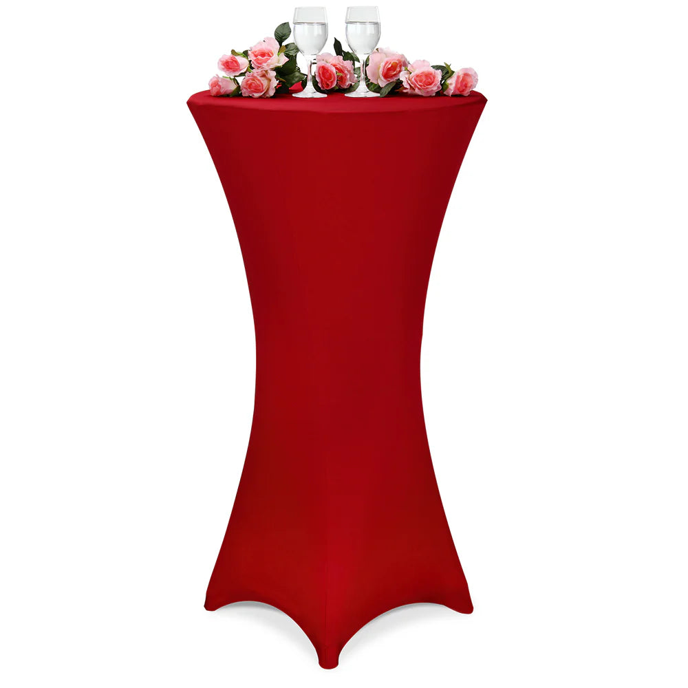 Deuba Bar Tischdecke - 80cm - Rot