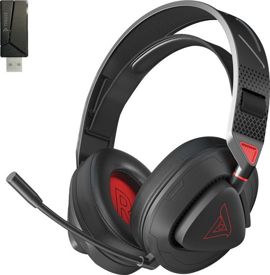 TAIDU THS318 2.4GHz Wireless Gaming Headset - Over-Ear-Kopfhörer - mit Mikrofon - Geeignet für PS4/PS5