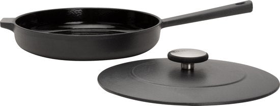 Solido Bratpfanne 26 cm mit Deckel Gusseisen - alle Wärmequellen