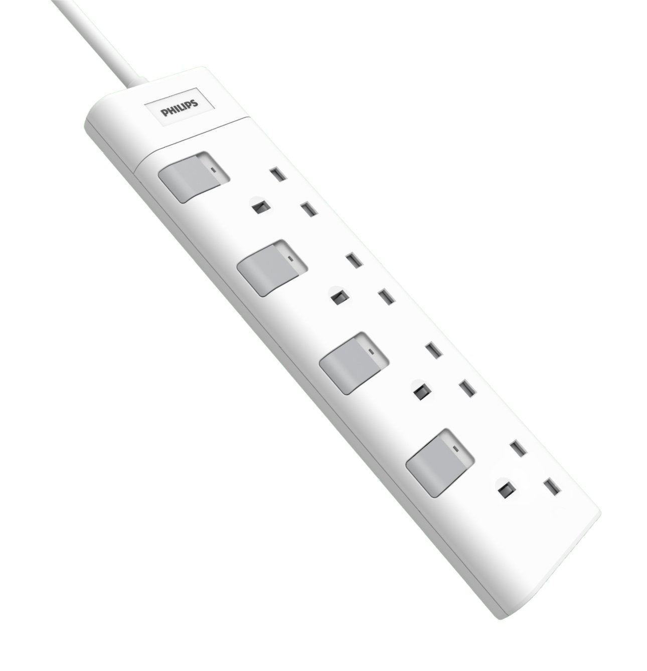Philips Steckdose 230V 4-fach CHP3140WB/05 - 3-polige Steckdose – Bild 2