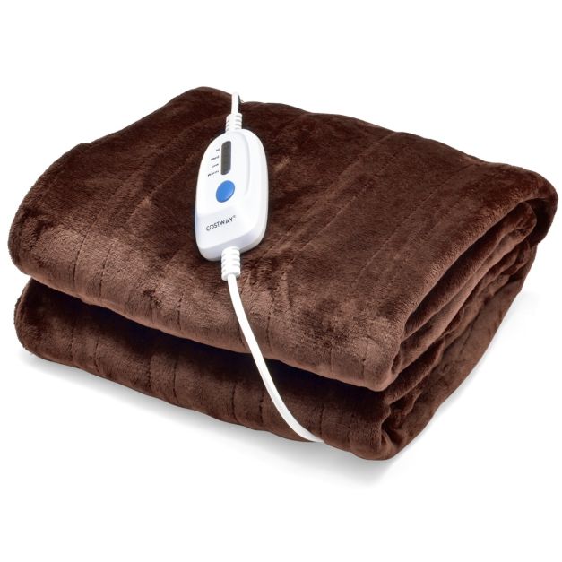 Cost - Elektrische Decke - Max 8 Stunden - Braun - 230V - 130x180 cm