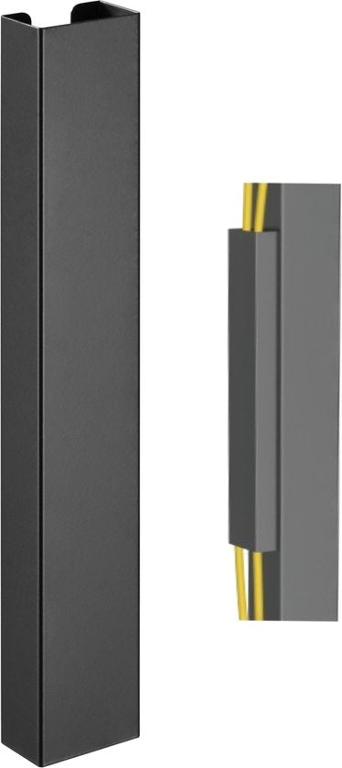 Kabelrinne Schreibtisch magnetisch - Kabelorganisator Schreibtisch - schwarz