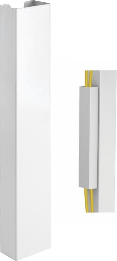 kabelrinne tischgestell magnetisch - kabelorganisator tisch - weiß