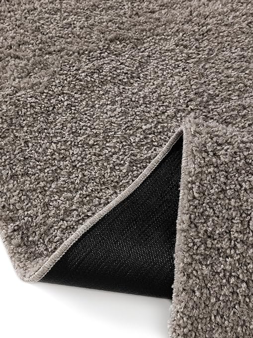 Benuta Essentials Teppich - Hellgrau - 160 x 160 cm