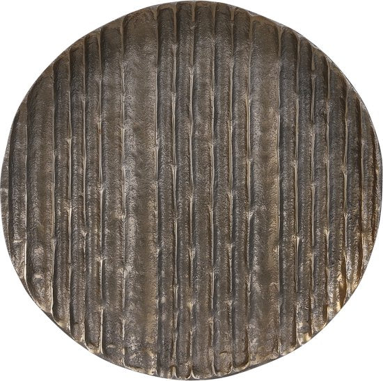 Casa Vivante Kalabrien Dekoteller - Ø27 cm - Dunkelgold