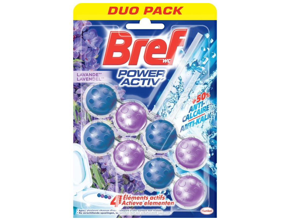 Bref Power Active Lavendel Toilettenstein