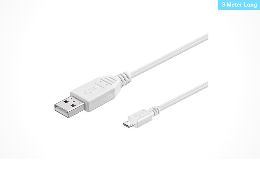 MOTION Micro USB-Kabel 3 m für Soluna-Rollos
