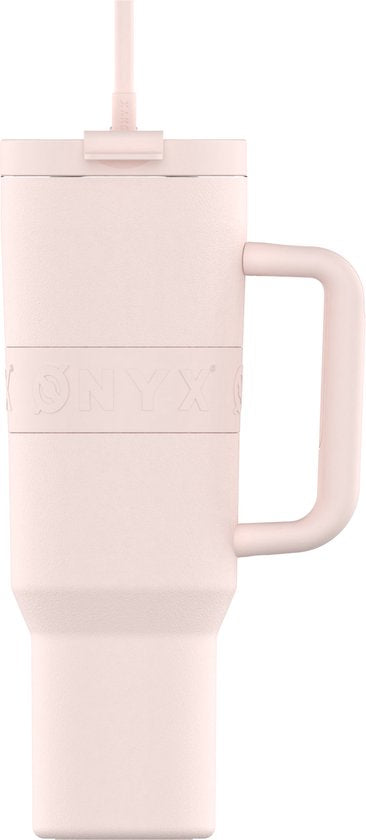 ONYX Trinkflasche mit Strohhalm 1
