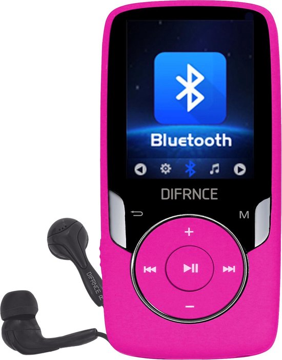 Difrnce MP1818 4GB Pink - bluetooth MP4 Spieler