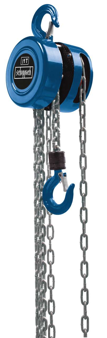 Scheppach CB01 Kettenzug 1t Tragkraft 3m Hubhöhe 2