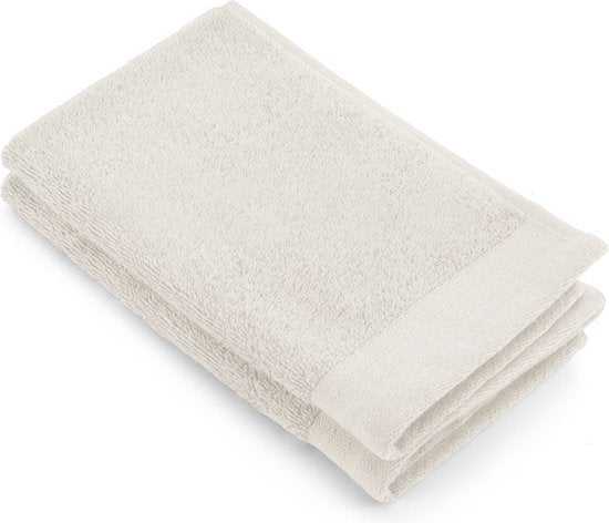 Walra Badetuch - Baumwolle - 2er-Set - 30 x 50 cm - Grau