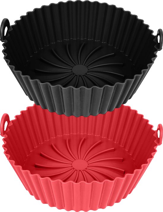 VAIVE Silikon Tablett Geeignet Für Airfryer ⌀ 20 - Backpapier Alternative - Zubehör - Backblech - XXL
