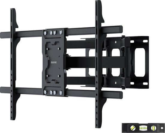 Auronic TV-Halterung - TV-Wandhalterung - drehbar und neigbar - 37 bis 90 Zoll - bis zu 65 KG - Schwarz
