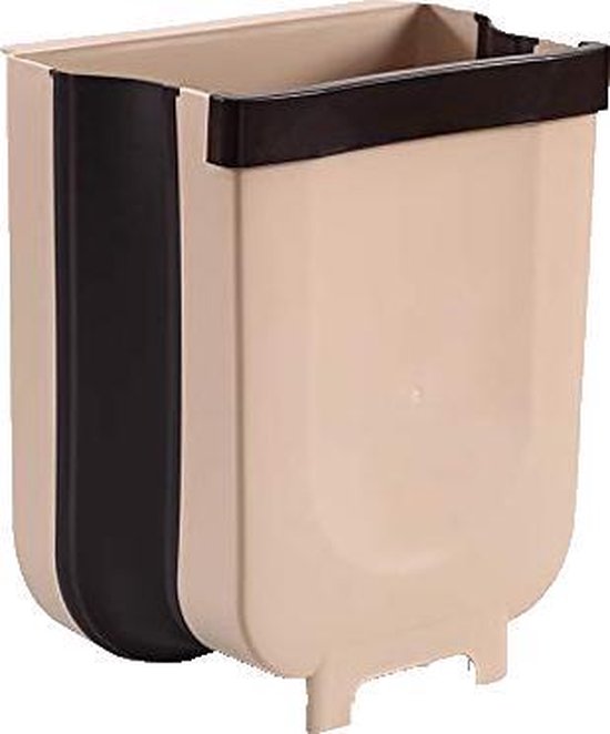 Handy Bin - Abfalleimer für die Arbeitsplatte - Auszug - Küchenabfalleimer - BEIGE