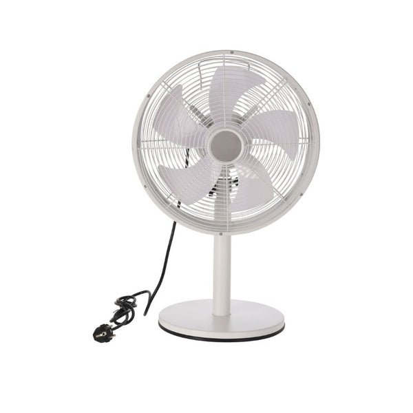 Koopman Tischventilator - 3 Geschwindigkeiten - 35 W - 35 x 27 x 57 cm - Weiß