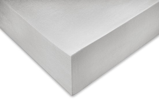 Zohome Spannbetttuch Satinado - Einzelbetttuch - 90x200 - 100% Baumwolle Satin - Grau