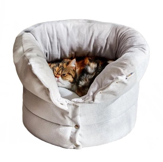 Petlux Katzenkorb 3-in-1 Katzensitz und Spielzeug für Katze und Hund