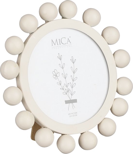 Mica Decorations Paolo Fotorahmen - L16 x H16 cm - Beige