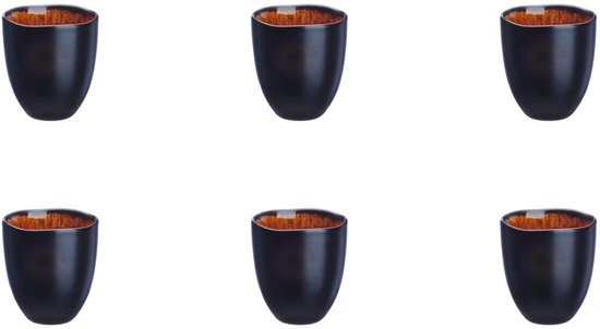 Becher IRIS 15cl - 6 Stück - Wild braun
