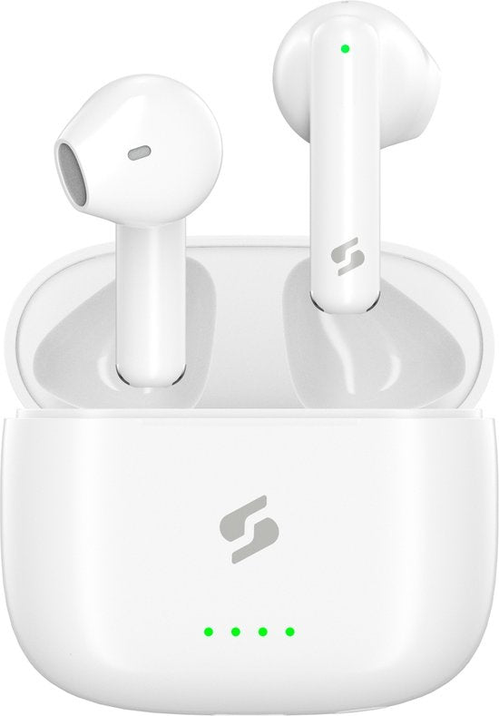SoundFront Go Wireless Earbuds - Bluetooth-Kopfhörer - Ohrhörer - Weiß