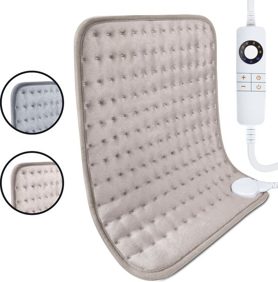 STAUS&BACH HeatMat - Elektrisches Heizkissen (100W) mit 6 Heizstufen und Timer (30