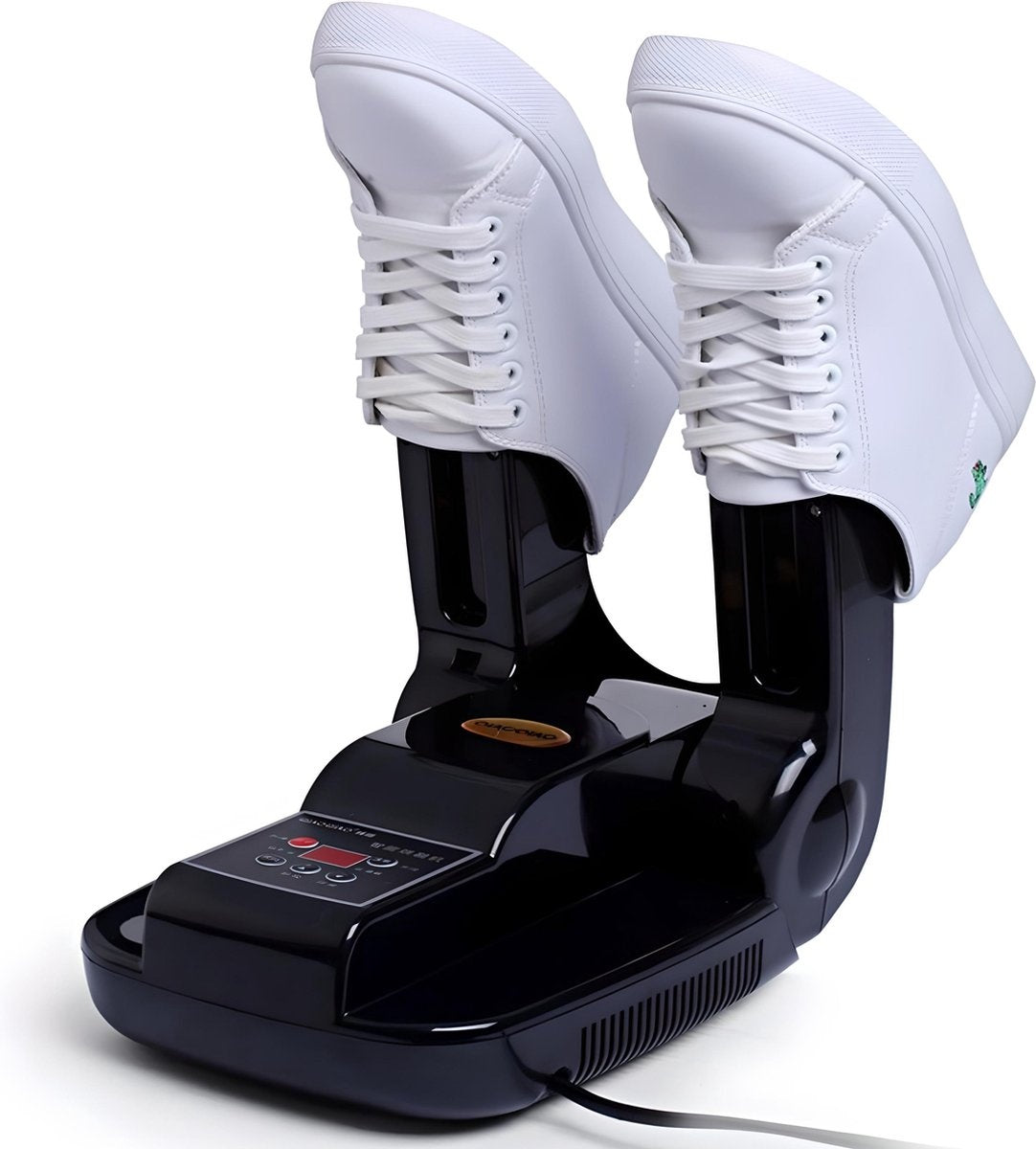 PuroTech - Smart Shoe Dryer - Mit Ozonfunktion - Inkl. Verlängerung - Leistungsstarker Schuhtrockner mit Trocknungsfunktion - Praktischer Timer - Die Lösung für trockene Schuhe - Schwarz