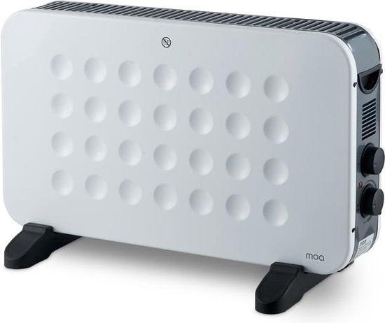 MOA Konvektor Heizung 2000 Watt 63 x 14 x 42cm Weiß
