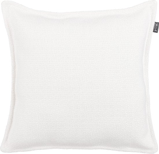 In The Mood Collection Natalie Dekoratives Kissen - L45 x B45 cm - Recyceltes Polyester - Off White