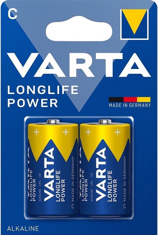 Varta Longlife Power C-Batterien - LR14 - 2 Stück