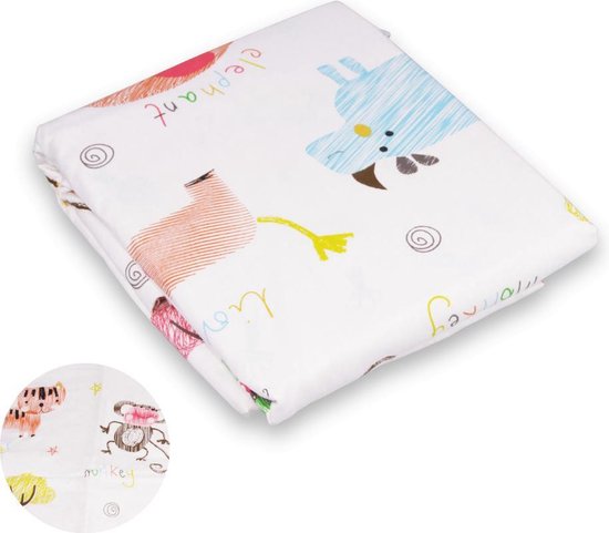 Otazy® Bettbezug für Kinder - Speziell für Verdunkelungsdecken - 140x200cm - Inklusive 1 Kopfkissenbezug - 100% Baumwolle - Tiere