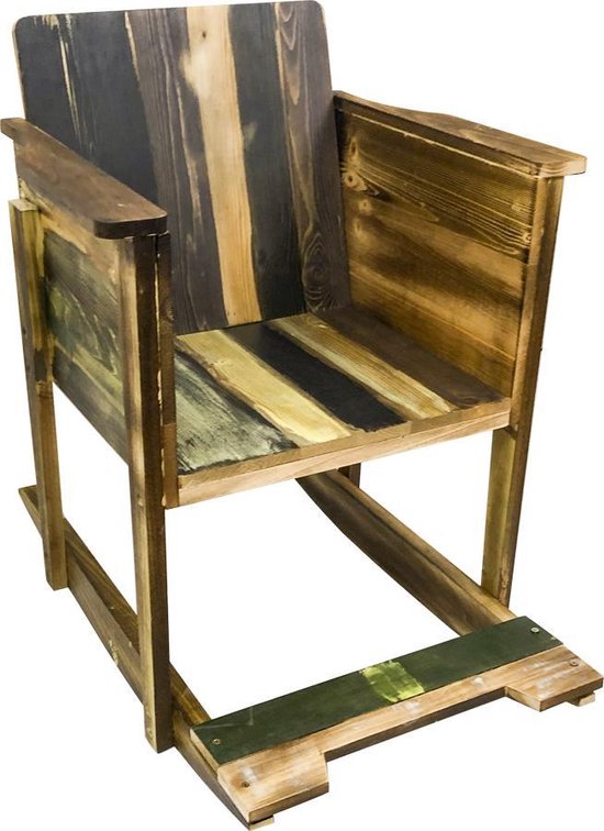 Schaukelstuhl Kinder Scrapie - recyceltes Altholz scrapwood design style