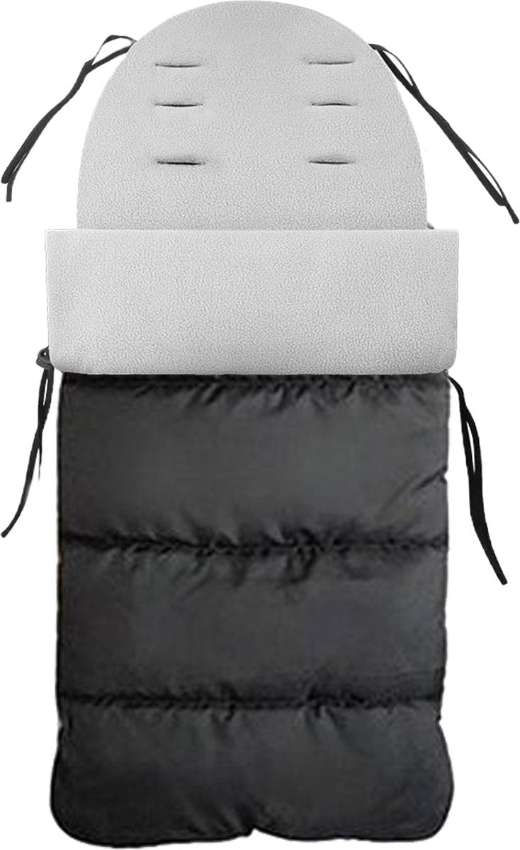 AchatÃ© Fußsack - Für Kinderwagen oder Stuhl - Babyschlafsack - Autositz - Weiß