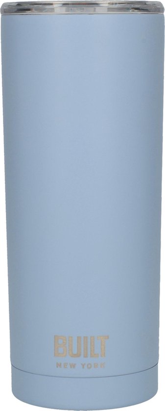 Kitchencraft Reisebecher 590 ml Edelstahl 19 cm Blau