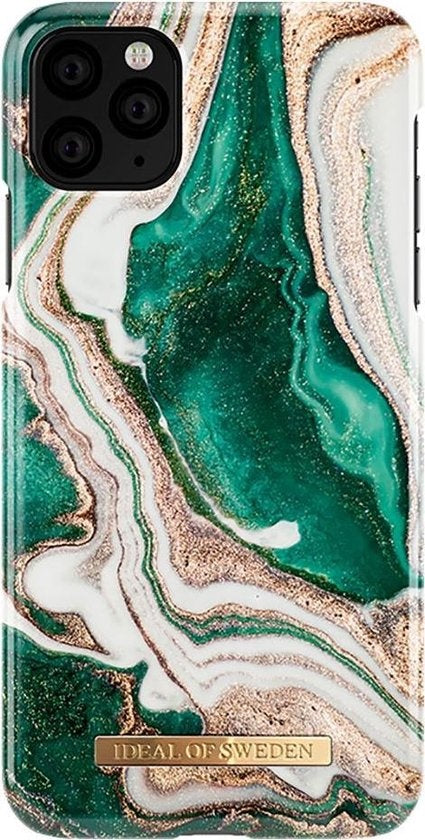 iDeal of Sweden iPhone 11 Pro Max Backcover Fall - Golden Jade Marmor