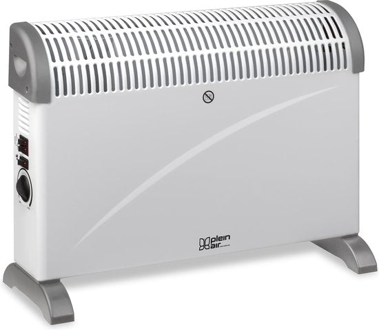 Plein Air Elektroheizgerät TCT-2000 - 750/1500/2000 W - einstellbarer Thermostat - Weiß