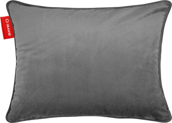 Auronic - Heizkissen - 45x60 - Kabellos - Wiederaufladbar - Samt - Grau