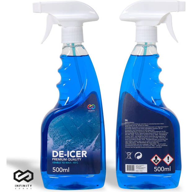 Infinity Goods - Windschutzscheibenentfroster - 500ml - 5